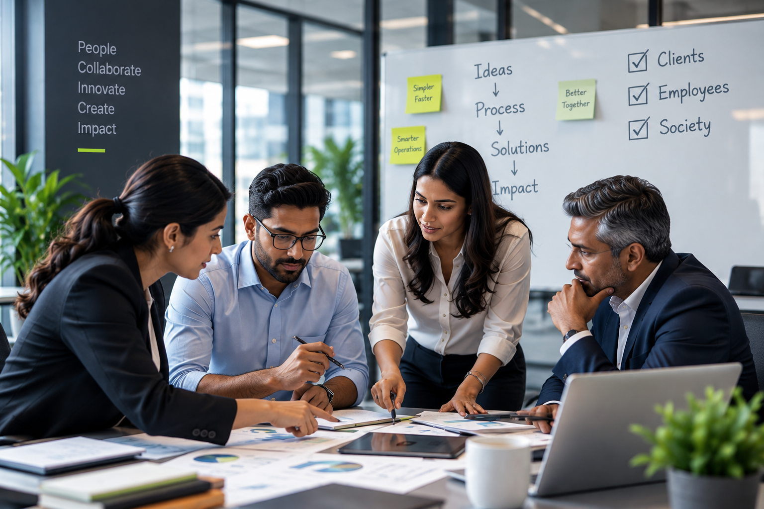 Analytics and automated digital solution execution